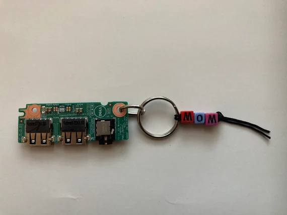 Recycled Computer Memory Keychain