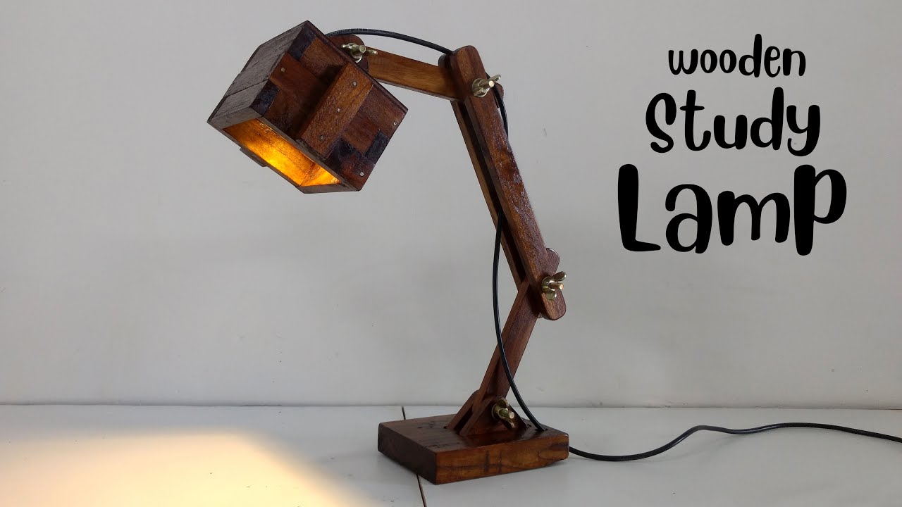 Upcycled Laptop Desk Lamp - Adjustable LED